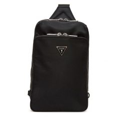 Plecak Guess. Czarne plecaki męskie Guess, z aplikacjami. Za 269.99 zł.