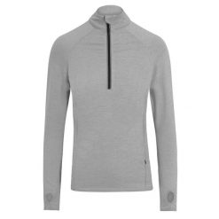 Bluza Męska CoolFlex Half Zip. Czarne bluzy nierozpinane męskie JUST COOL, m, bez wzorów, bez ramiączek, bez kaptura. Za 129.99 zł.