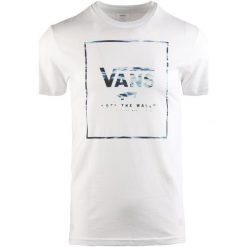Vans T-Shirt Męski Print Box Biały Xl. T-shirty sportowe męskie marki Vans. W wyprzedaży za 85.00 zł.