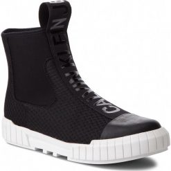 Trampki CALVIN KLEIN JEANS - Bardo S1738 Black. Czarne trampki męskie Calvin Klein Jeans, z gumy. Za 619.00 zł.