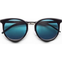 Okulary przeciwsłoneczne bonprix czarny. Czarne okulary przeciwsłoneczne męskie bonprix. Za 44.99 zł.