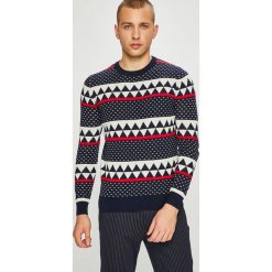 Scotch & Soda - Sweter. Szare swetry męskie Scotch & Soda, z bawełny, z okrągłym kołnierzem, z krótkim rękawem. W wyprzedaży za 399.90 zł.