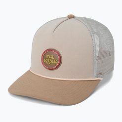 Czapka z daszkiem Dakine Coastline Trucker. Brązowe czapki męskie Dakine, bez wzorów. Za 232.50 zł.