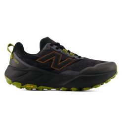 Buty męskie New Balance Fresh Foam X Hierro v9 MHIER8TU – czarne. Czarne buty do biegania męskie New Balance, bez wzorów, z materiału, bez zapięcia, do biegania. Za 699.99 zł.