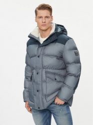 BOSS Kurtka zimowa Oneon-W 50498224 Niebieski Relaxed Fit. Niebieskie kurtki męskie Boss, na zimę, m, bez wzorów, z syntetyku, bez ramiączek, bez kaptura. Za 1,669.00 zł.