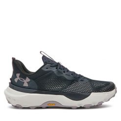 Buty do biegania Under Armour. Czarne buty do biegania męskie Under Armour, bez wzorów, bez zapięcia, do biegania. Za 399.99 zł.