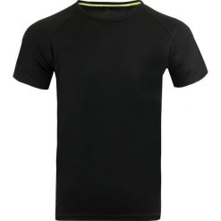 T-shirt sportowy Jumper męski czarny. Czarne t-shirty sportowe męskie JUMPERS, m, bez wzorów, z materiału, sportowe, bez ramiączek. Za 40.09 zł.
