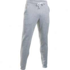 Under Armour Spodnie Treningowe Storm Rival Cotton Jogger True Gray Heather Steel Xxl. Brązowe spodnie dresowe męskie marki Under Armour, z dresówki. W wyprzedaży za 179.00 zł.