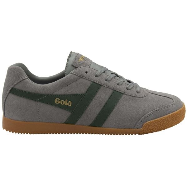 Sneakersy Gola Harrier. Szare buty sportowe na co dzień męskie Gola, m, bez wzorów, casualowe, bez ramiączek, bez kaptura. Za 413.50 zł.