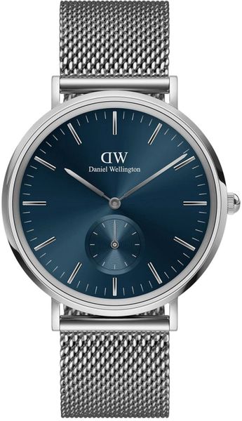 Zegarek męski Daniel Wellington DW00100710 srebrny. Szare zegarki męskie Daniel Wellington, srebrne. Za 738.00 zł.