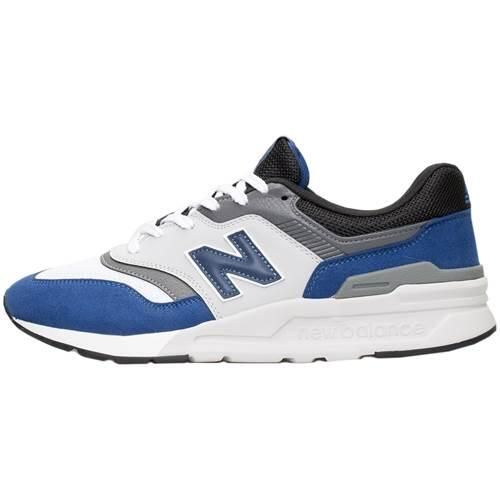 Buty treningowe męskie New Balance 997. Białe buty treningowe męskie New Balance, bez wzorów, z materiału, bez zapięcia. Za 409.00 zł.