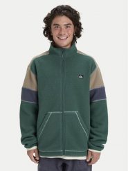 Quiksilver Polar Clean Coast Block EQYPF03065 Zielony Loose Fit. Zielone bluzy z polaru męskie Quiksilver, m, bez wzorów, z polaru, bez ramiączek, bez kaptura. Za 159.99 zł.