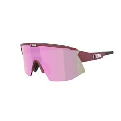 Okulary przeciwsłoneczne rowerowe dla dorosłych Bliz Breeze SmallFace. Czerwone okulary przeciwsłoneczne męskie Bliz, bez wzorów. Za 393.99 zł.