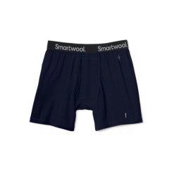 Bokserki męskie Smartwool Merino Boxer Brief. Czarne bokserki męskie Smartwool, m, bez wzorów. Za 205.10 zł.