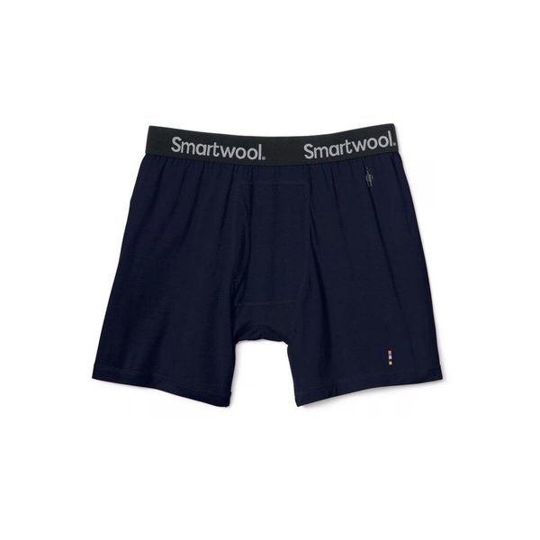 Bokserki męskie Smartwool Merino Boxer Brief. Czarne bokserki męskie Smartwool, m, bez wzorów. Za 205.10 zł.