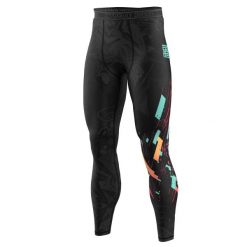 Legginsy sportowe męskie EXTREME HOBBY CYBER ANIMALS. Czarne bielizna termoaktywna męska EXTREME HOBBY, m, bez wzorów, z elastanu, bez ramiączek, na fitness i siłownię. Za 229.00 zł.