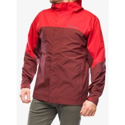 Kurtka przeciwdeszczowa męska Columbia Wahkeena Falls 3L Shell. Czerwone kurtki męskie Columbia, l, bez wzorów, sportowe, bez ramiączek, bez kaptura. Za 665.99 zł.