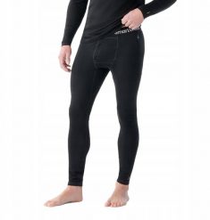 M'S Classic All-Season Merino Base Layer Bottom Boxed, 001 | black, S. Czarne długie spodnie sportowe męskie Smartwool, bez wzorów. Za 295.64 zł.