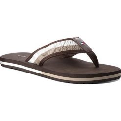 Japonki TOMMY HILFIGER - Corporate Mesh Beach FM0FM01826 Coffee Bean 212. Klapki i japonki męskie marki Tommy Hilfiger. W wyprzedaży za 139.00 zł.