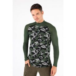 Bluza turystyczna męska Woolona Asker Zip z długim rękawem. Zielone bielizna termoaktywna męska WOOLONA, l, bez wzorów, bez ramiączek. W wyprzedaży za 342.00 zł.