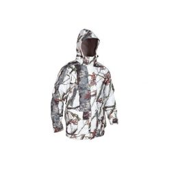 Kurtka myśliwska POSIKAM 300 WTP camo. Brązowe kurtki męskie SOLOGNAC, z materiału. Za 449.99 zł.