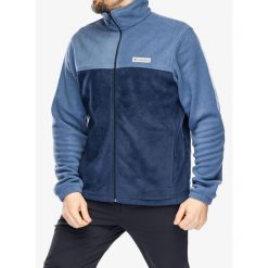 Polar męski Columbia Steens Mountain 2.0. Niebieskie bluzy z polaru męskie Columbia, m, bez wzorów, z polaru, sportowe, bez ramiączek, bez kaptura. Za 177.99 zł.