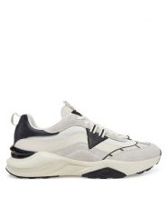 Guess Sneakersy FMJVAL ELE12 Biały. Białe buty sportowe na co dzień męskie Guess, m, z aplikacjami, ze skóry, bez ramiączek, bez kaptura. Za 329.99 zł.
