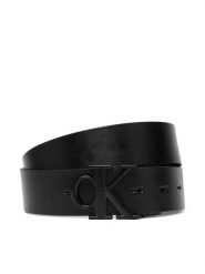 Calvin Klein Pasek Męski Ck Buckle Tumbled 35Mm Adj/Rev LV04D7049G Czarny. Czarne paski męskie Calvin Klein, bez wzorów, ze skóry. Za 289.99 zł.