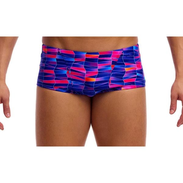 Kąpielówki Funky Trunks Warped Waves - trunki męskie. Niebieskie kąpielówki męskie FUNKY TRUNKS, m, bez wzorów. Za 159.00 zł.