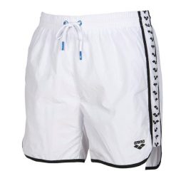 Szorty męskie spodenki kąpielowe sportowe na basen Arena Stripe Boxer. Białe kąpielówki męskie ARENA, bez wzorów, sportowe. Za 101.98 zł.