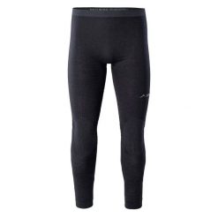 Męskie Spodnie Termoaktywne Elarit Base Layer Bottoms. Czarne bielizna termoaktywna męska ELBRUS, m, bez wzorów, bez ramiączek, trekkingowe. Za 290.99 zł.