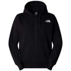 Bluza turyatyczna męska The North Face M Simple Dome Full Zip. Czarne bluzy nierozpinane męskie The North Face, m, bez wzorów, sportowe, bez ramiączek, bez kaptura. Za 304.00 zł.