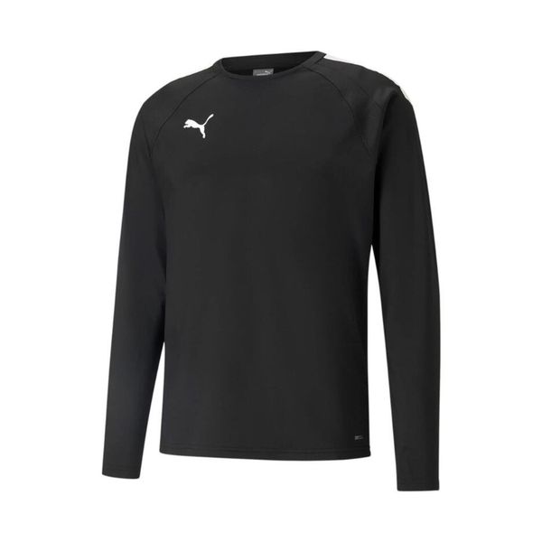 Bluza Puma Teamliga. Białe bluzy nierozpinane męskie Puma, s, bez wzorów, z elastanu, sportowe, bez ramiączek, bez kaptura. Za 253.00 zł.