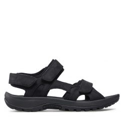 Sandały Merrell. Czarne sandały męskie Merrell, bez zapięcia. Za 279.99 zł.