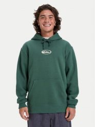 Quiksilver Bluza Salt Water Graphic EQYFT05126 Zielony Regular Fit. Zielone bluzy rozpinane męskie Quiksilver, m, bez wzorów, z bawełny, bez ramiączek, bez kaptura. Za 319.99 zł.