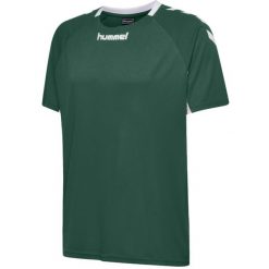 Koszulka sportowa z krótkim rękawem męska Hummel Core Team Jersey S/S. Białe t-shirty sportowe męskie HUMMEL, m, bez wzorów, z jersey, sportowe, bez ramiączek. Za 37.00 zł.