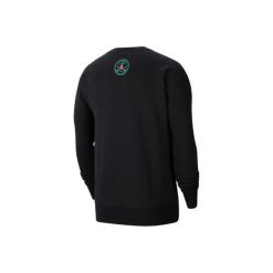 Bluza męska nike air jordan winter utility mountainside fleece crew black. Czarne bluzy nierozpinane męskie Nike, m, bez wzorów, sportowe, bez ramiączek, bez kaptura. Za 279.00 zł.