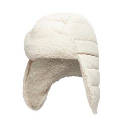 Czapka Timberland. Brązowe czapki męskie Timberland, na zimę, bez wzorów. Za 299.99 zł.