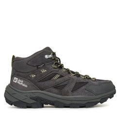 Trekkingi Jack Wolfskin. Brązowe buty trekkingowe męskie Jack Wolfskin, bez wzorów, sportowe, bez obcasa, bez zapięcia. Za 649.99 zł.