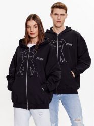 2005 Bluza Unisex Horned Lucy Czarny Regular Fit. Czarne bluzy rozpinane męskie 2005, l, bez wzorów, z bawełny, bez ramiączek, bez kaptura. Za 359.99 zł.
