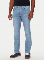 Lee Jeansy Rider 112354462 Niebieski Slim Fit. Niebieskie jeansy męskie Lee, bez wzorów, z bawełny. Za 339.99 zł.