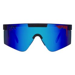 Okulary przeciwsłoneczne Pit Viper Peacekeeper Original Wide Z87+. Niebieskie okulary przeciwsłoneczne męskie PIT VIPER, bez wzorów, sportowe. Za 440.50 zł.