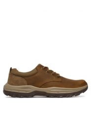 Skechers Trekkingi Knowlson 204920 DSRT Brązowy. Brązowe buty trekkingowe męskie Skechers, bez wzorów, ze skóry, sportowe, bez obcasa, bez zapięcia. Za 319.99 zł.