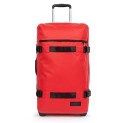 Walizka na kółkach Eastpak Transit'R L. Czerwone walizki męskie Eastpak, bez wzorów. W wyprzedaży za 824.80 zł.