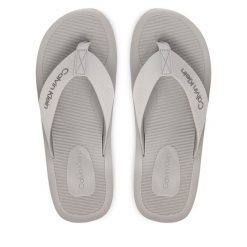 Japonki Calvin Klein. Szare klapki i japonki męskie Calvin Klein, bez wzorów. Za 189.99 zł.