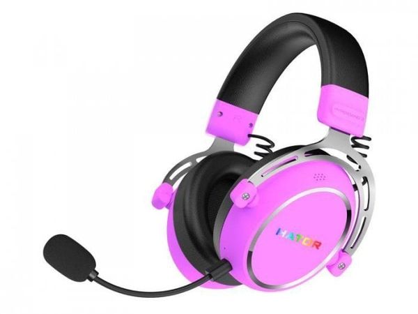 Słuchawki Hator Hypergang 3 Wireless Fioletowe (ESH52). Fioletowe słuchawki bluetooth Hator. Za 499.00 zł.