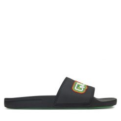 Klapki Quiksilver. Czarne klapki i japonki męskie Quiksilver, bez wzorów. Za 99.99 zł.