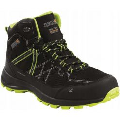 Buty trekkingowe męskie Samaris Lite. Czarne buty trekkingowe męskie Regatta, bez wzorów, bez zapięcia, trekkingowe. W wyprzedaży za 362.45 zł.