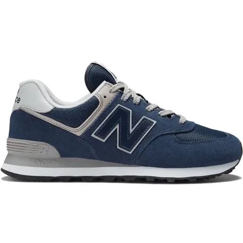 New Balance ML574EVN Sneakersy męskie. Niebieskie buty sportowe na co dzień męskie New Balance, m, bez wzorów, biznesowe, bez ramiączek, bez kaptura, trekkingowe. W wyprzedaży za 399.20 zł.
