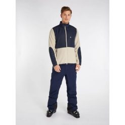 Bluza męska Protest PRTMANITOBA full zip top. Białe bluzy nierozpinane męskie Protest, m, bez wzorów, bez ramiączek, bez kaptura. W wyprzedaży za 224.40 zł.